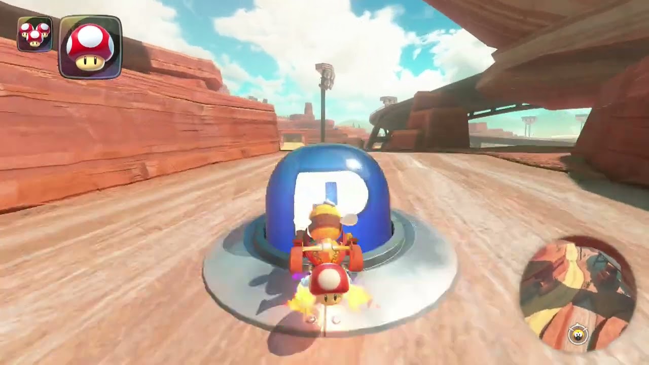 Mario brs circuit panel & misson - Mario kart world