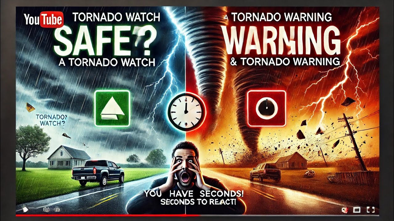 Tornado Watch vs Warning Don’t Make This DEADLY Mistake! YouTube