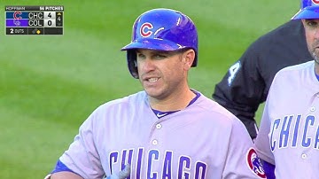 CHC@COL: Montero singles to center to drive in two