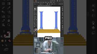 Beginner VS Pro Artist — Adobe Illustrator Tips #Illustrator #Design