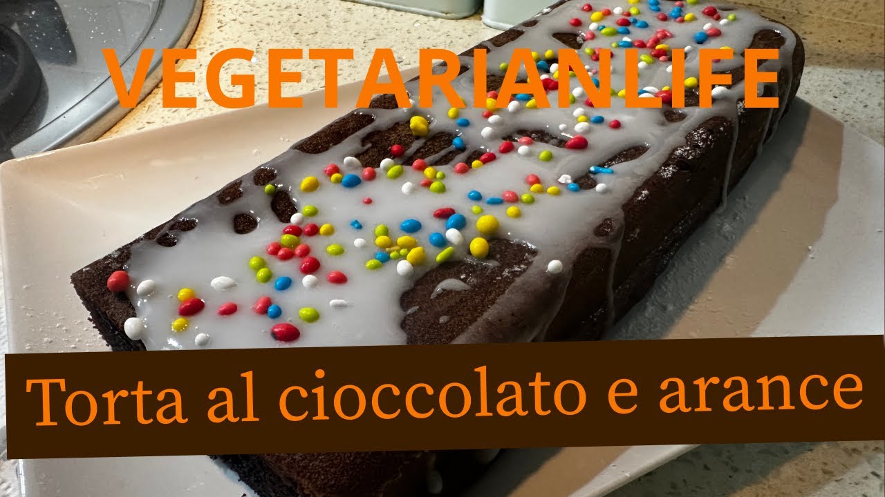 TORTA AL CIOCCOLATO E ARANCIA SUPER VELOCE 