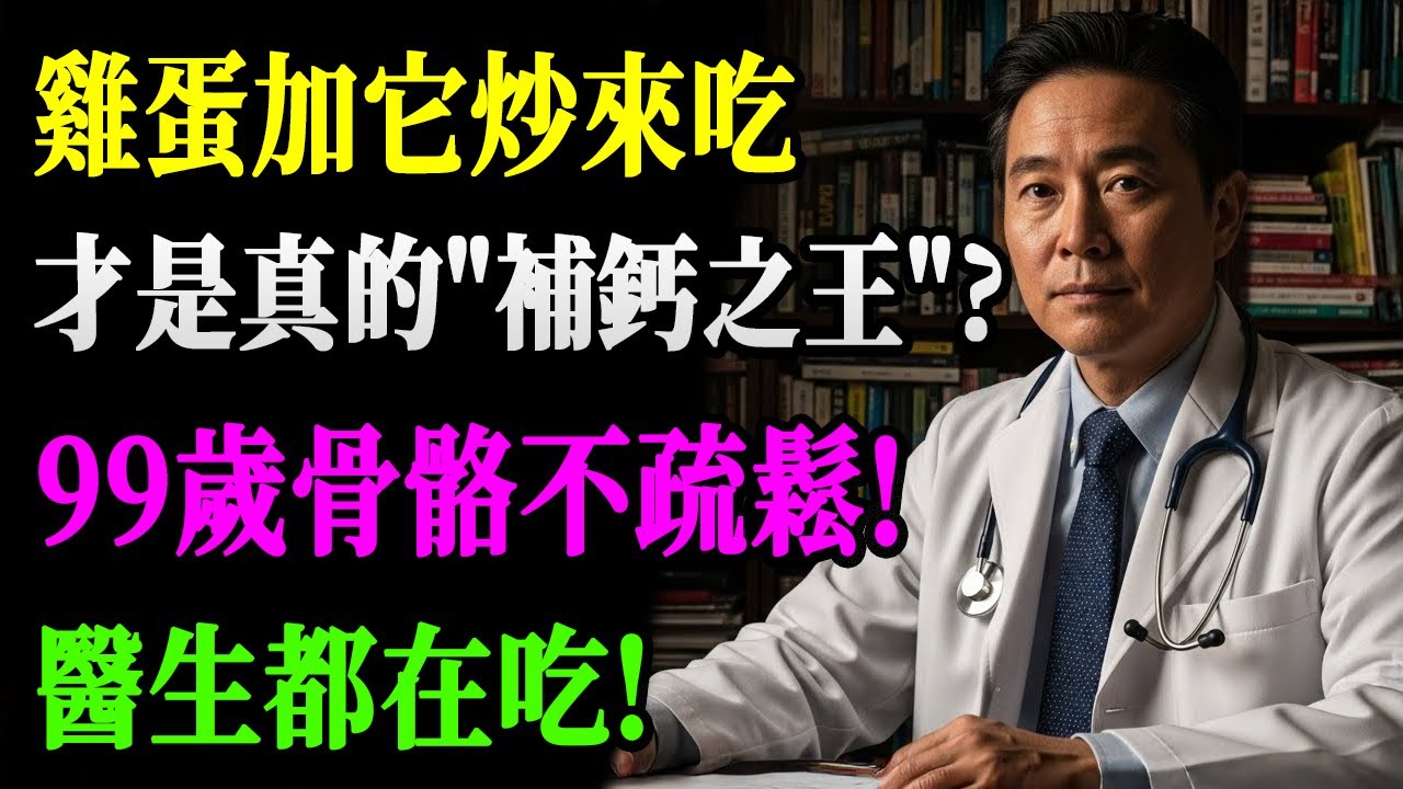 90% 的人雞蛋都吃錯了！營養白白流失，只因少了這個「黃金搭配」！內行醫生大讚：雞蛋加「它」一起炒，補鈣效果瞬間翻倍！