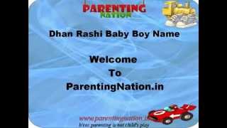 Dhan Rashi Baby Boy Names With Meanings Dhan Rashi Baby Boy Names With Meanings