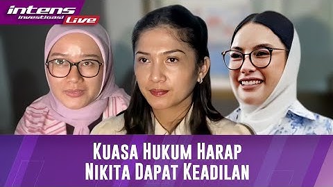 BREAKING NEWS! Kuasa Hukum Nikita Mirzani Berharap Keadilan Untuk Clientnya