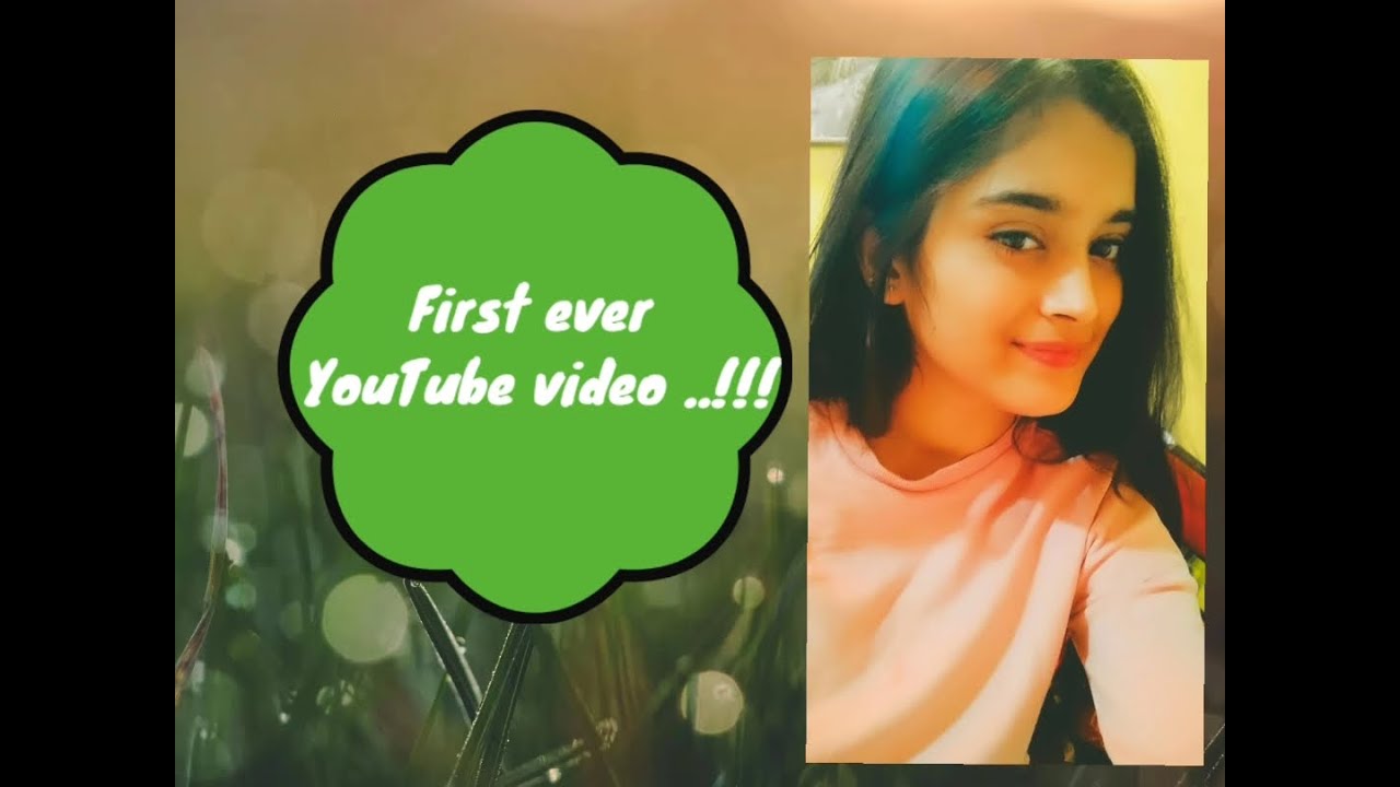 Finally!! My First YouTube video is here ️| my First YouTube vlog ...