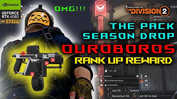 Division 2 | Rank Cache Ouroboros | Rogue Agent | RTX4080 4k 60fps
