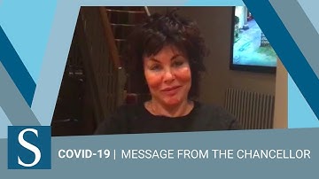 A message from the Chancellor