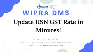 AUTOSFT | How to Update HSN GST Rate (Step-by-Step Tutorial)
