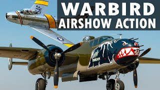Vintage Warbird Airshow Action 2021