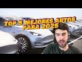 To 10 MEJORES carros para 2025 según Consumer Reports