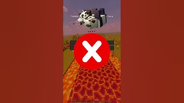 Minecraft: Mobs VS Magma Block 😨 #minecraft #shorts