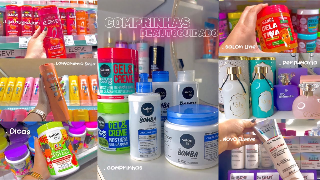 COMPRINHAS DE AUTOCUIDADO // produtos de cabelo + perfumes Deolane ✨🛍️🩷🤏🏻