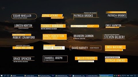 Clean Lower Thirds II Premiere Pro Templates