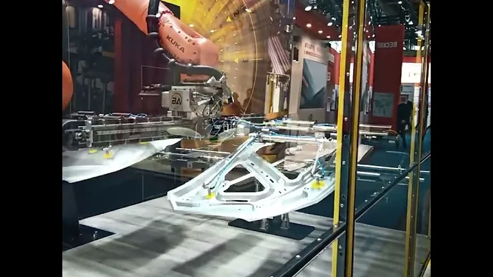 Presses Handling with KUKA robots #aragonrobotics