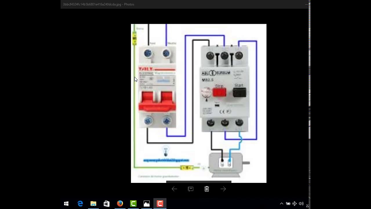 le role de disjoncteur magnétothermique - YouTube