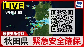 ウェザーニュースの配信のサムネイル画像