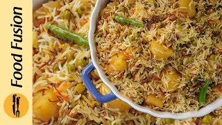 Matar Aloo Pulao -Ramzan Special Recipe by Food Fusion