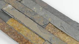 Gold Rush Split Face Ledger Panel