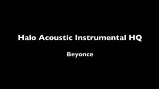 Halo Acoustic Instrumental - Beyonce - HQ chords