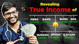 Actual Money You Earn in Different Medical & Paramedical Branches in India! 💰 NEET Decision Guide! 🌟