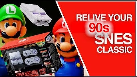 Mini Super Nintendo Classic Unboxing, Games, Gameplay & Hands On (Mini SNES Classic)
