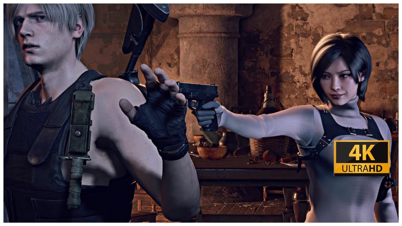 Resident Evil 5 Mods: Ada Wong (RE4) teams up with RPD Leon and kicks the  sh*t outta Wesker! 