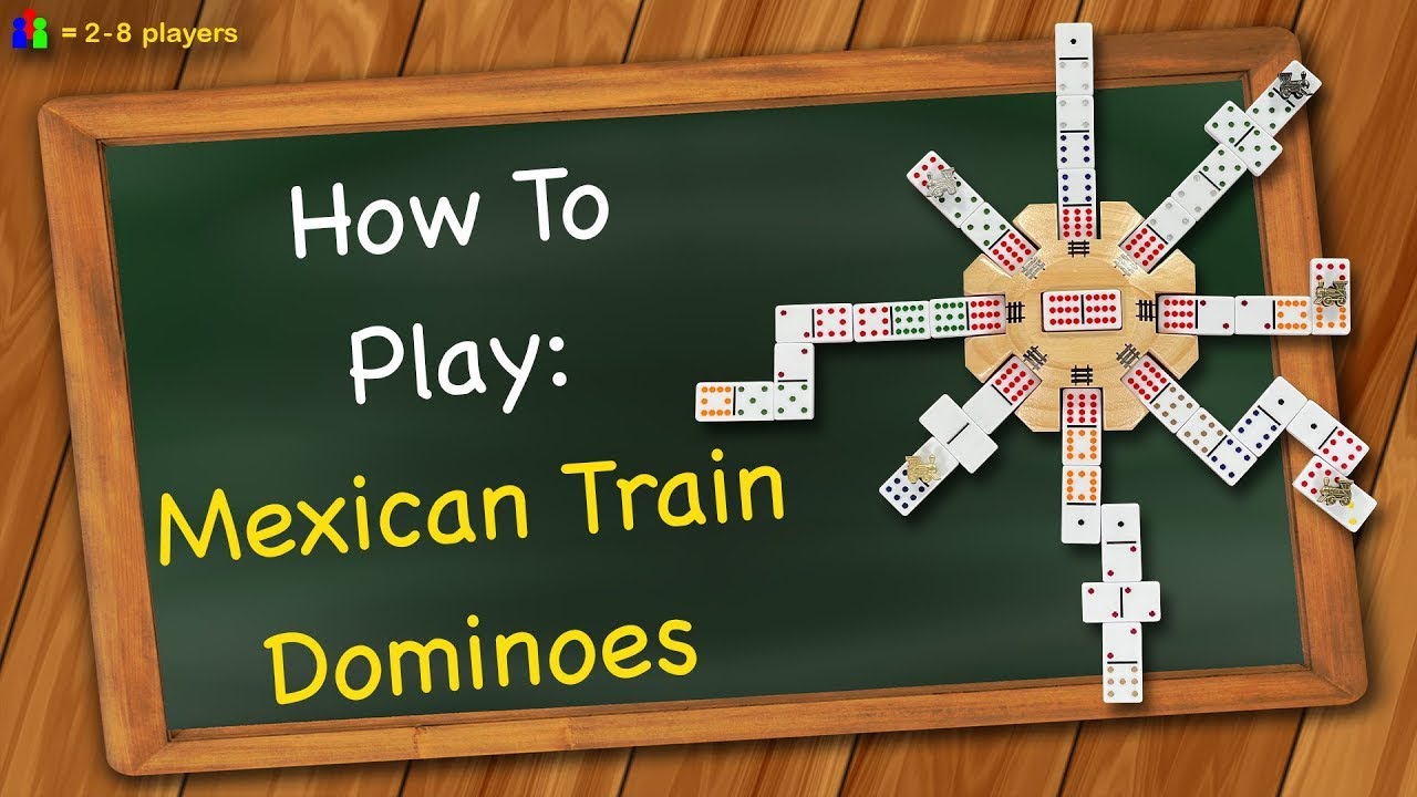 Regeren personeel Afslachten How to play Mexican Train Dominoes - YouTube