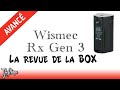 Revue de la box wismec reuleaux rx gen3 dual