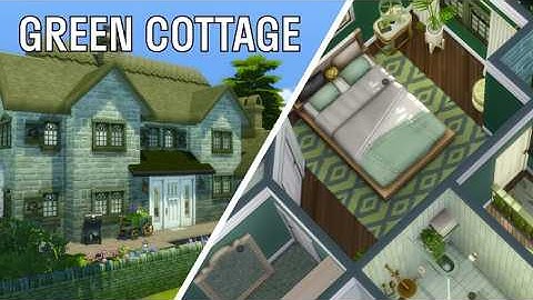 Building with only ONE COLOR | The Sims 4 speedbuild