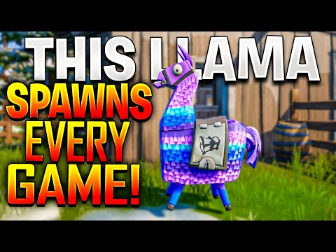 GUARANTEED Llama Spawn Location EVERY Game!