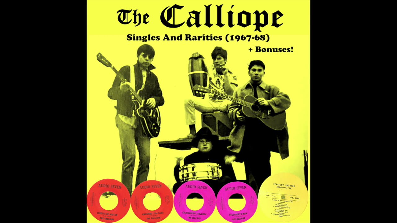 THE CALLIOPE Clear Mud garage psyche UK レコード
