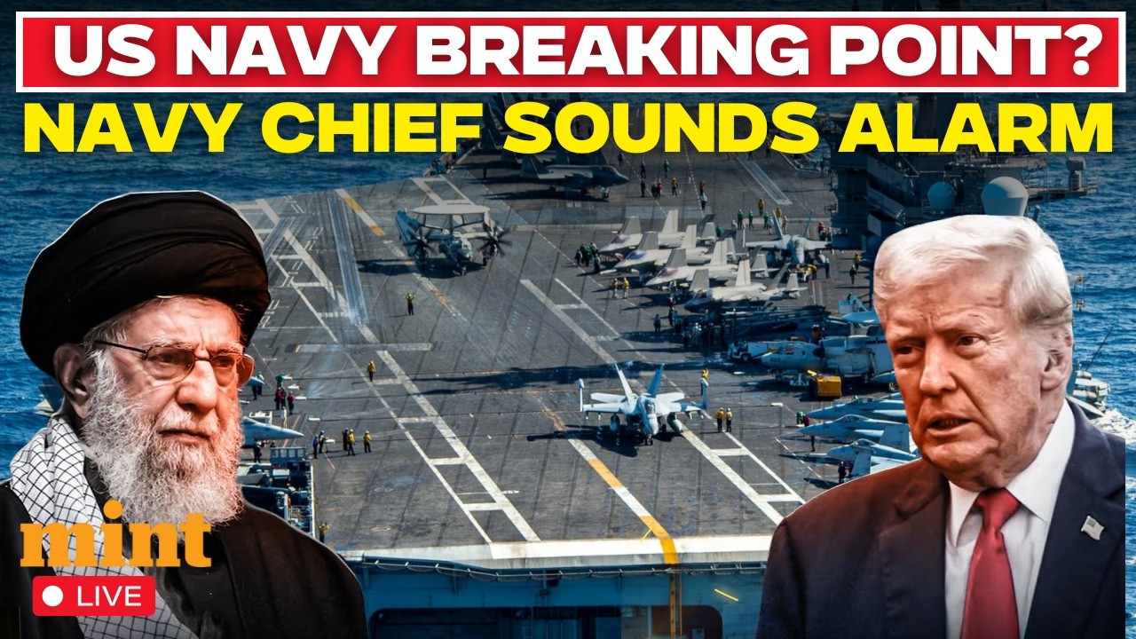 LIVE | US Navy Chief Sounds Alarm: USS Ford Crew Under Pressure Amid Iran Tensions | Trump