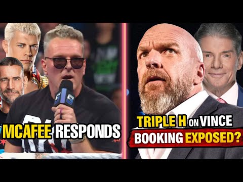 Video TRIPLE H TALKS ABOUT VINCE MCMAHON BOOKING! PAT MCAFEE RESPONDS! LIV MORGAN INJURY! WWE NEWS