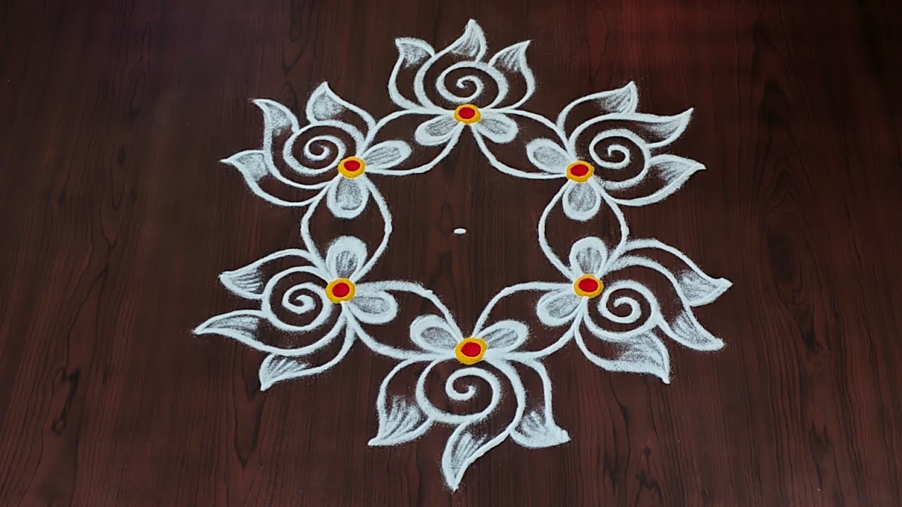 Easy Shivarathri muggulu|5×3dots maha shivarathri special rangoli|easy shanku kolam