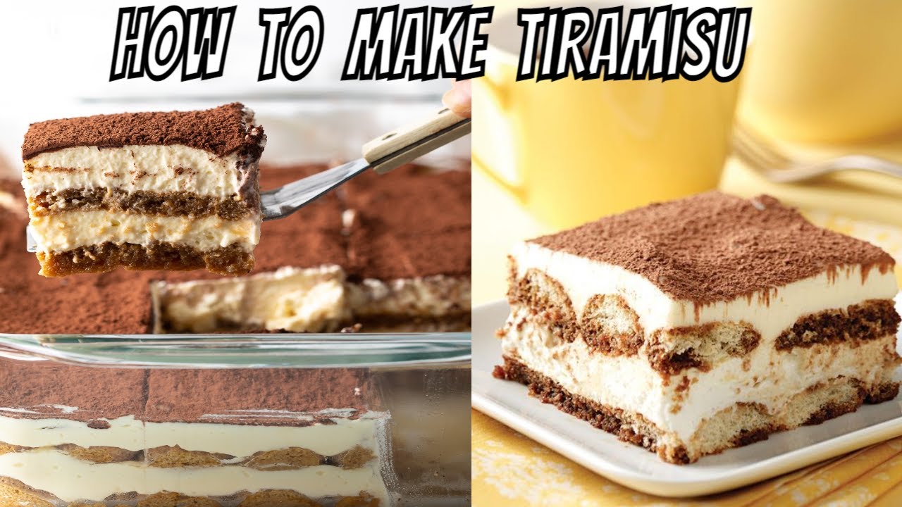 Como hacer tiramisu italiano