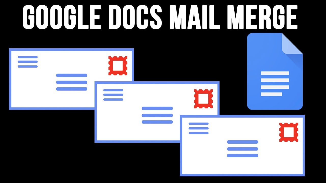 how-to-create-envelopes-and-perform-a-mail-merge-in-google-docs-youtube