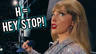 Learn The Alphabet with Taylor Swift at The Eras Tour - Hearprotek Earplugs