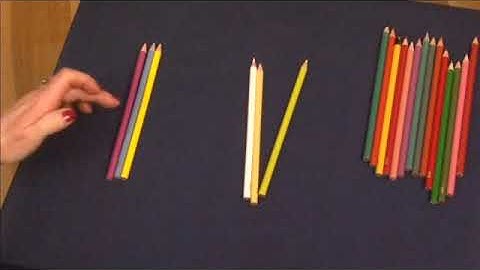 Year 1 Maths: simple division sums with objects - SHARING THINGS