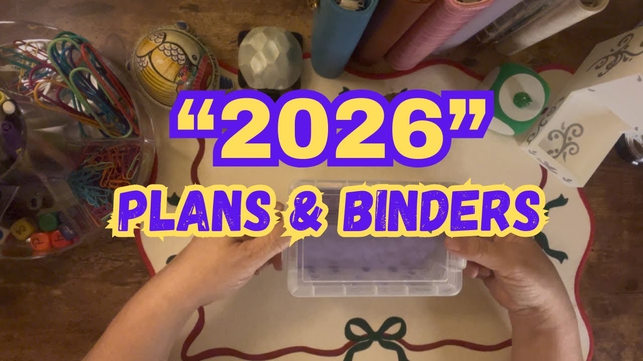 2026 Plans & Binders ✨ Big Life Changes + New Savings Challenges!