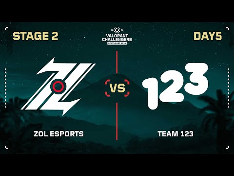 ZOL vs 123 VCT Challengers SEA : Split 3 | Stage 2  DAY 5