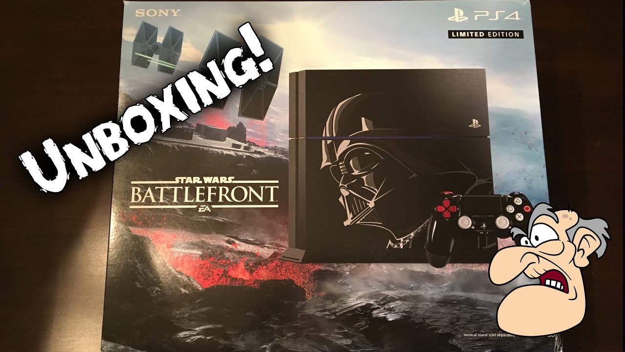 Star Wars-themed PS4 Unboxing