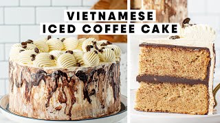 Vietnamese Iced Coffee Cake! COFFEE CAKE
