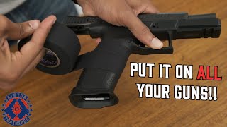 Goon Tape for Enhanced Grip How To Grip Tape Installation On A Handgun