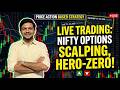 Expiry Hero Zero Trade Nifty SENSEX | Live Trading | Live Trading Nifty BankNifty and Sensex Options