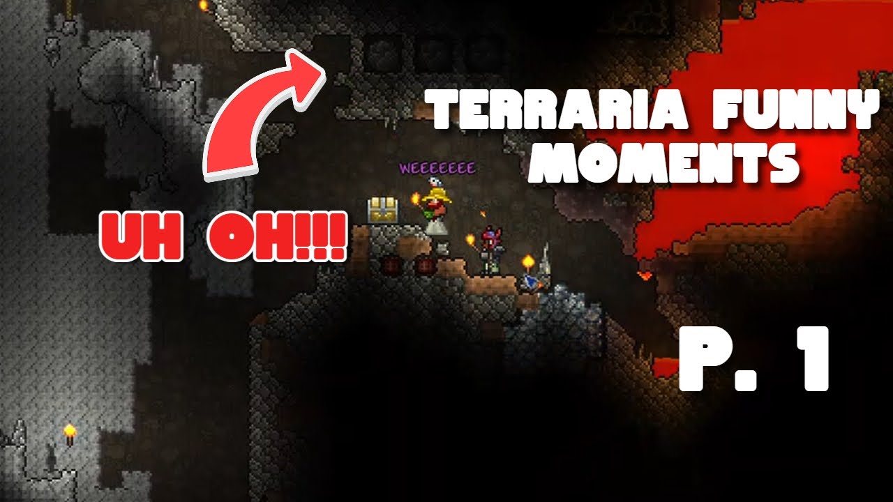Terraria Funny Moments: Part 1 - YouTube