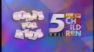 wral tv 5 coats for kids 1993 raleigh north carolina