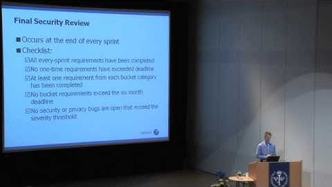 OWASP AppSec 2010: Microsoft