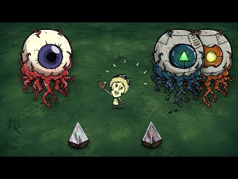 Don't Starve Together ▻ A Batalha contra o Boss Olho do Terraria! #05 