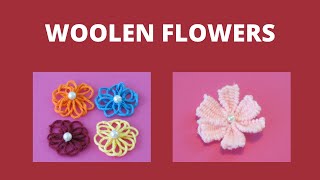 Woolen Flowers | Yarn Crafts