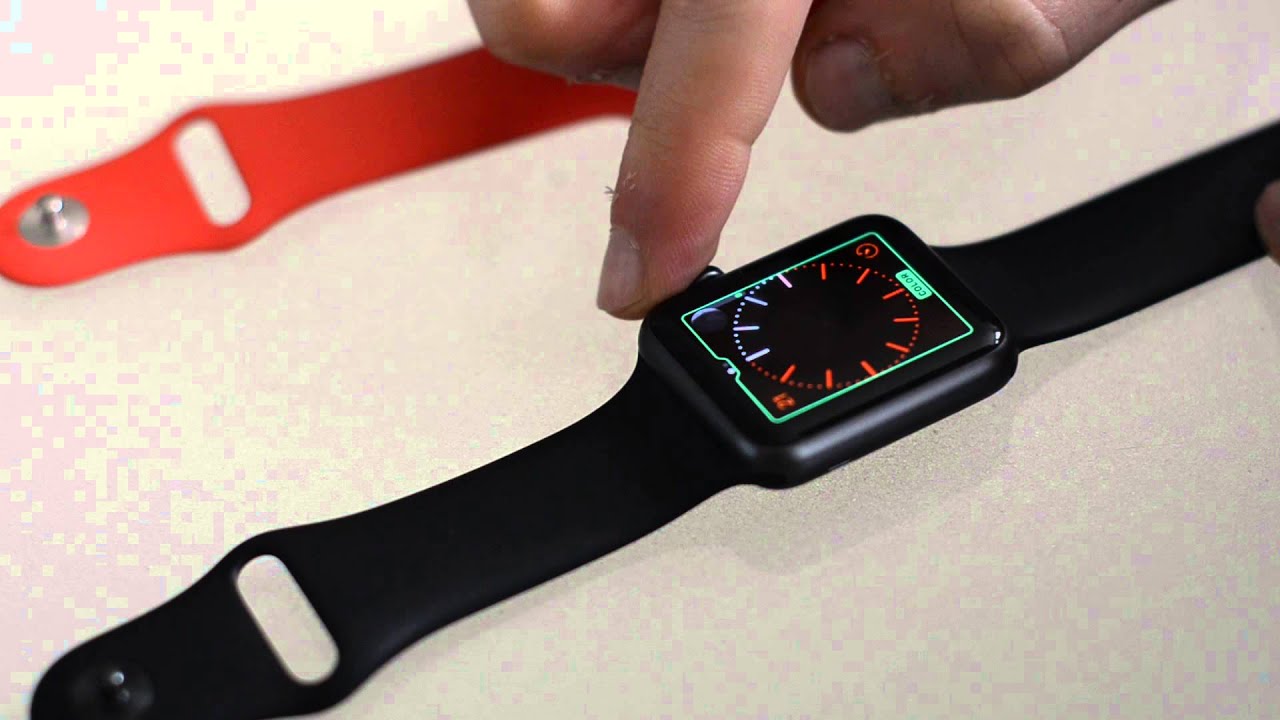 Apple Watch How To Change The Clock Face YouTube